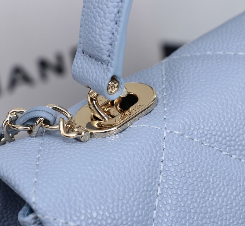 Ch**el top handle bags